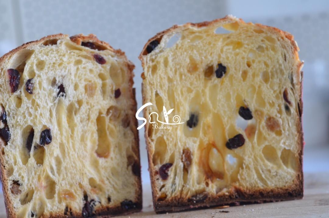 Sara爱烘焙：天然酵母Panettone潘娜托尼