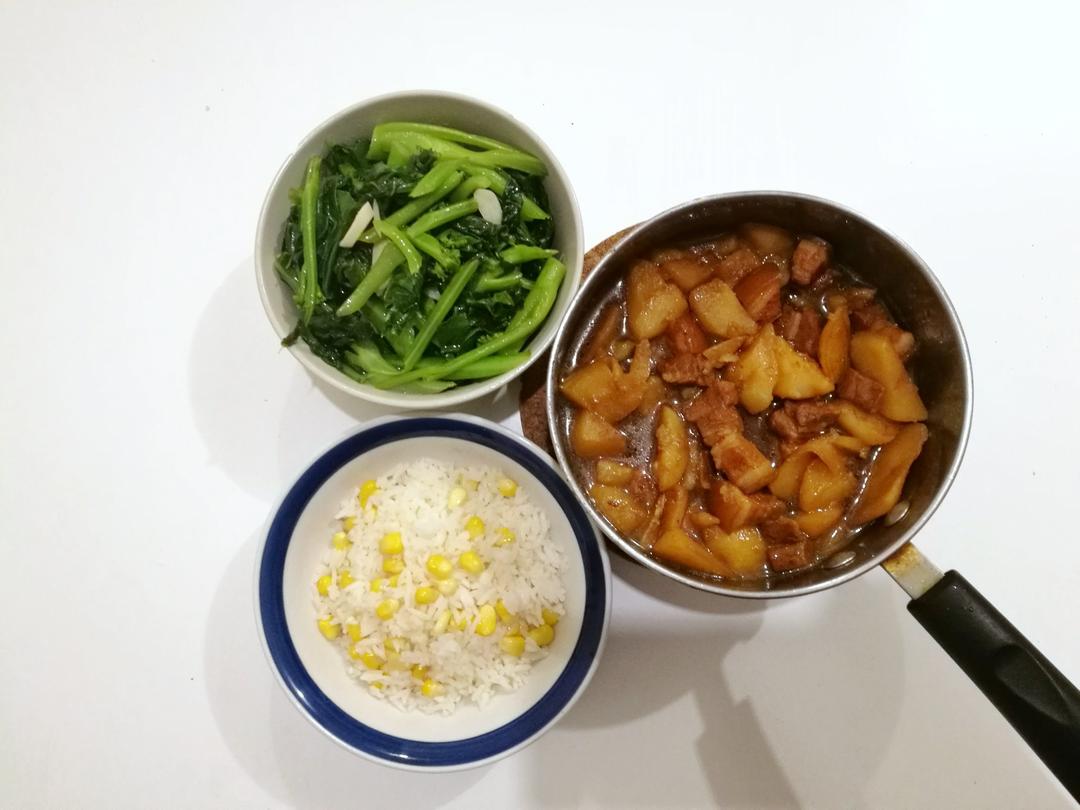 玉米炊饭