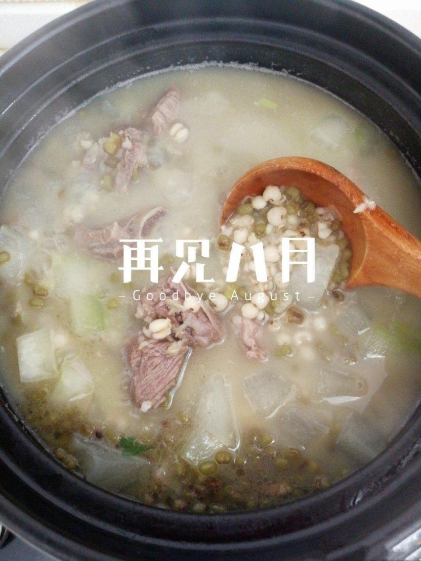 排骨冬瓜薏仁绿豆汤