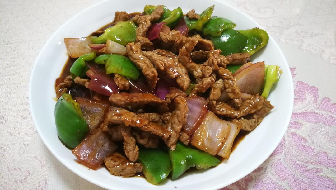 黑椒牛柳
