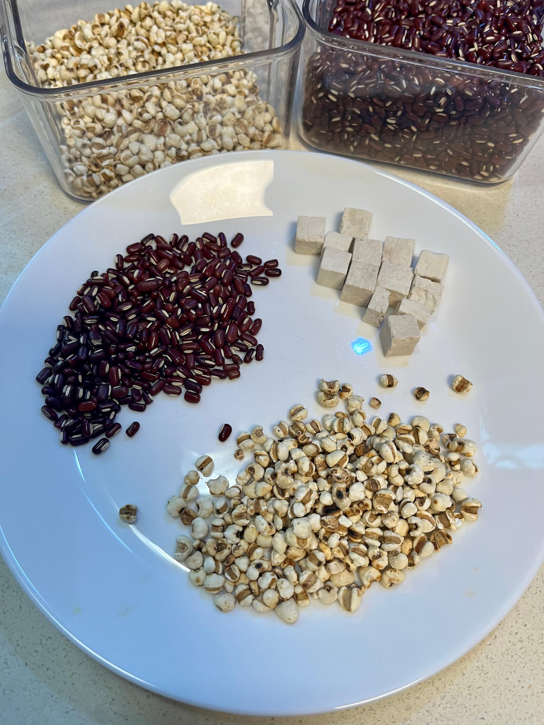 赤小豆薏米茯苓祛湿茶的做法