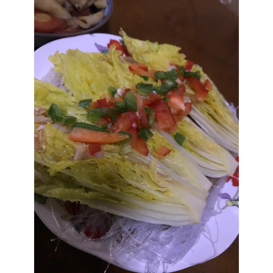 蒜蓉粉丝蒸娃娃菜