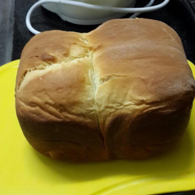 超级好吃的原味面包（面包机版）
