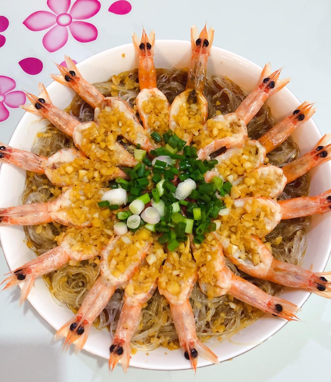 蒜蓉粉丝蒸虾