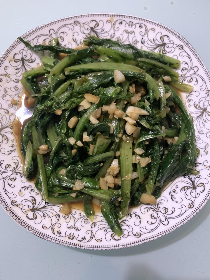 蚝油蒜蓉油麦菜