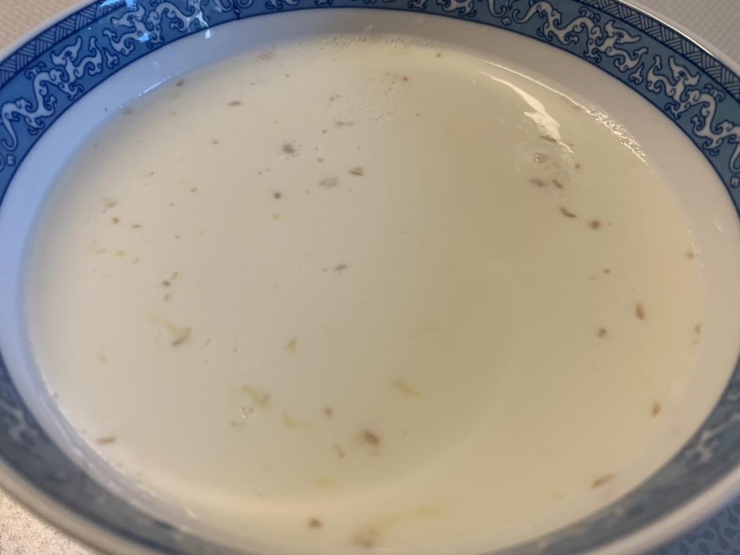 超级简单的桂花姜撞奶