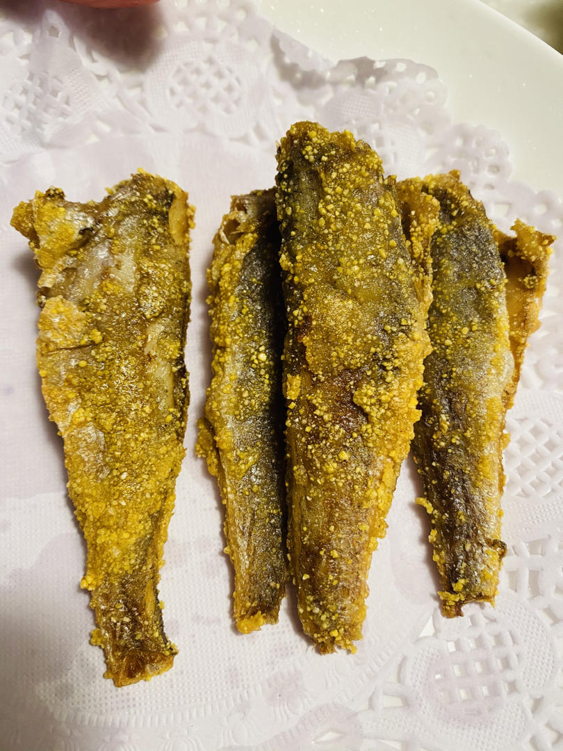酥炸小黄鱼～吸油少