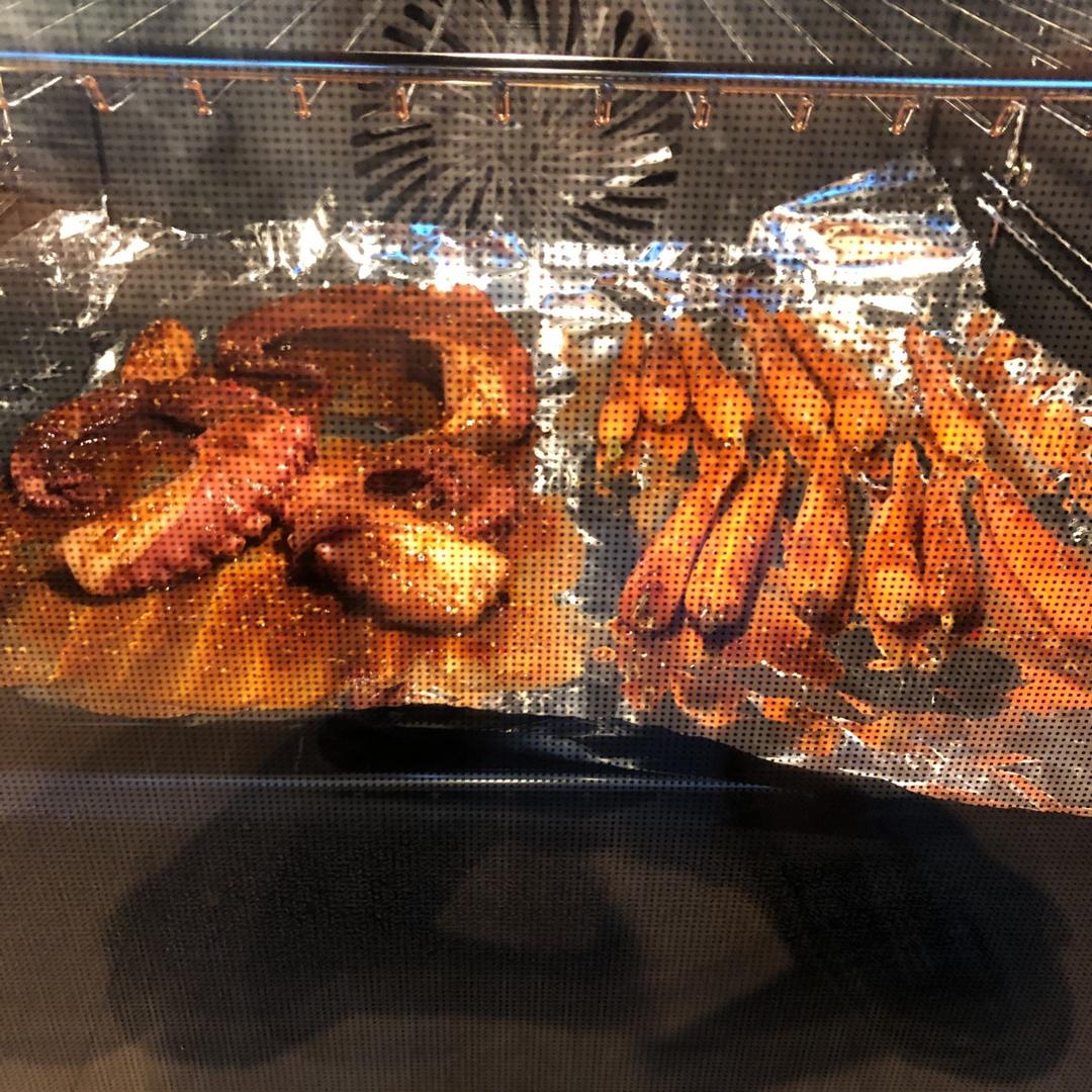 烤鱿鱼（烤箱版）秒杀铁板烧