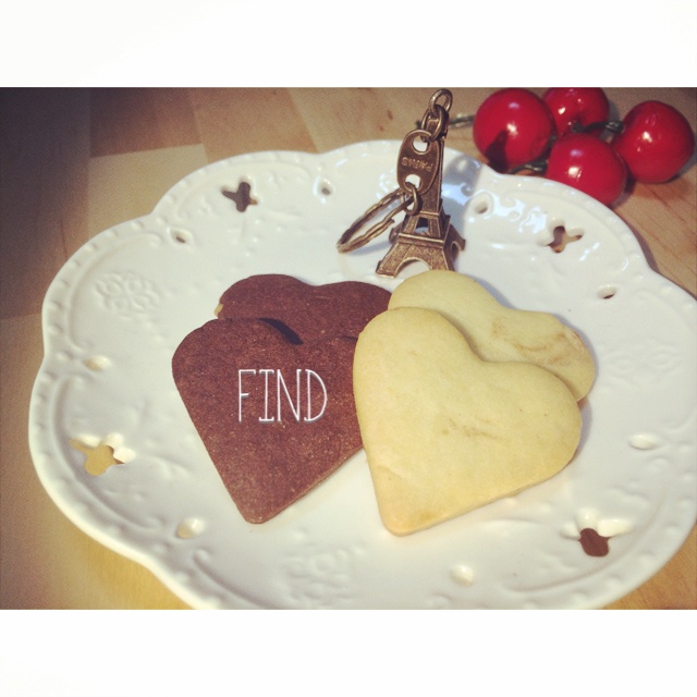 双色小棋格饼干