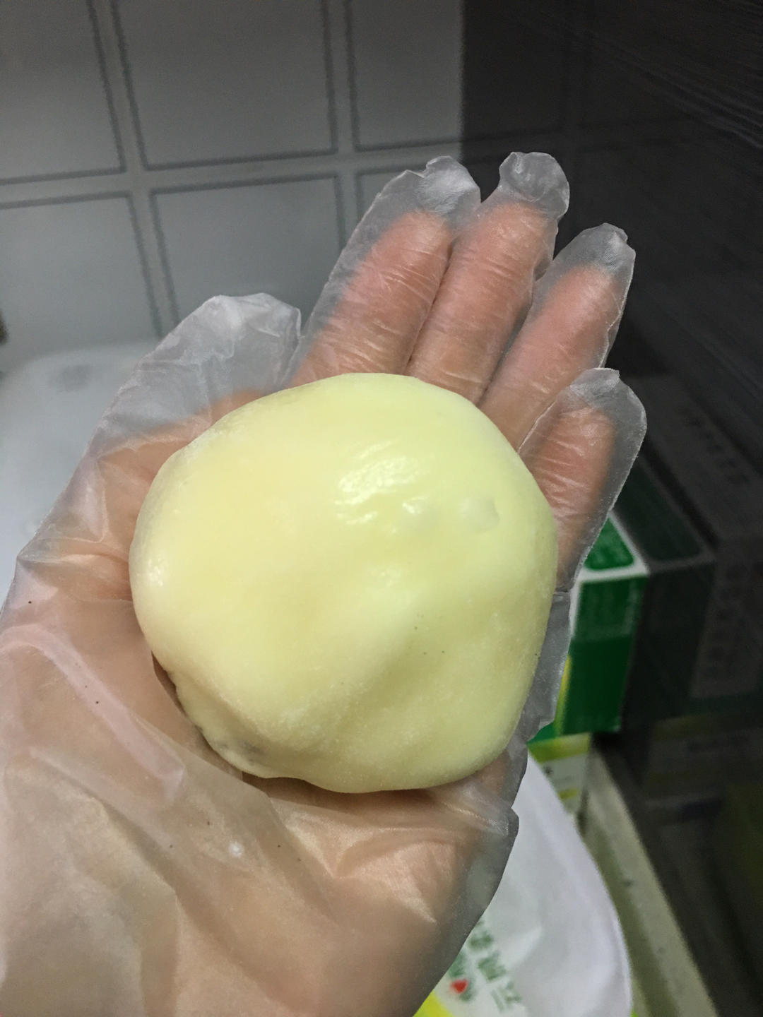 腹黑白胖子——奥利奥雪媚娘