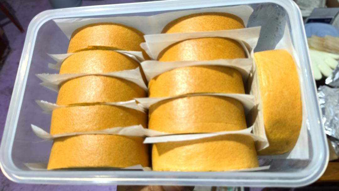 原味蛋糕卷(后蛋法)