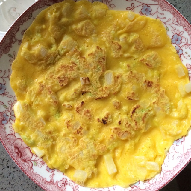 葱花鸡蛋饼