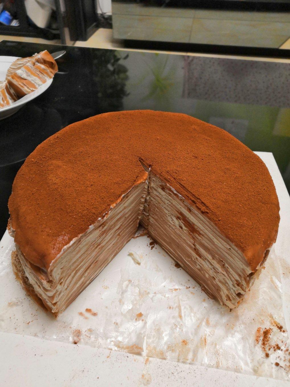 可可千层蛋糕（超级详解版）