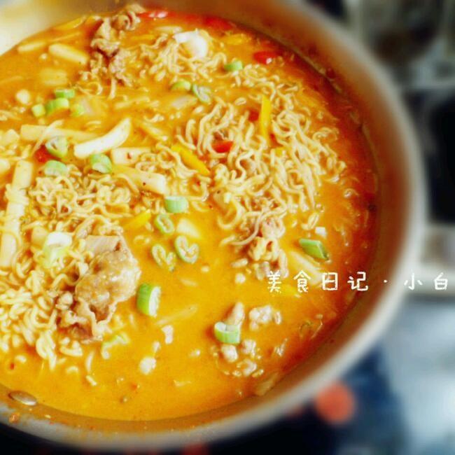 自制韩国芝士锅的做法