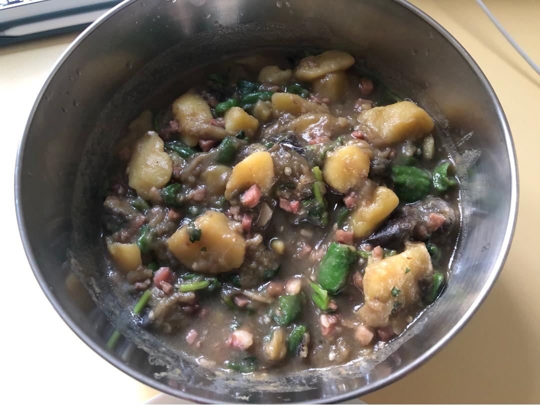 土豆炖茄子