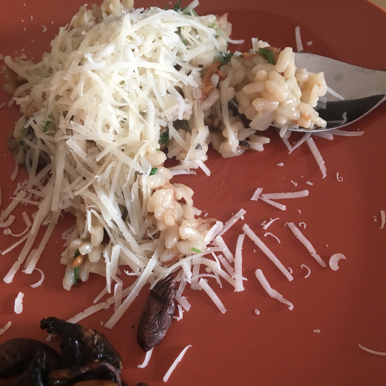 菌菇意式烩饭