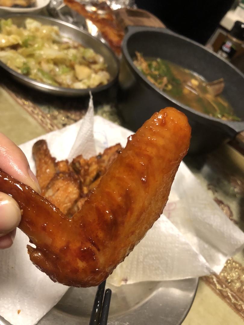 新奥尔良烤鸡翅