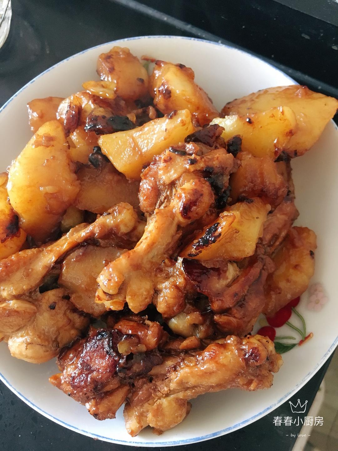 东北鸡腿炖土豆