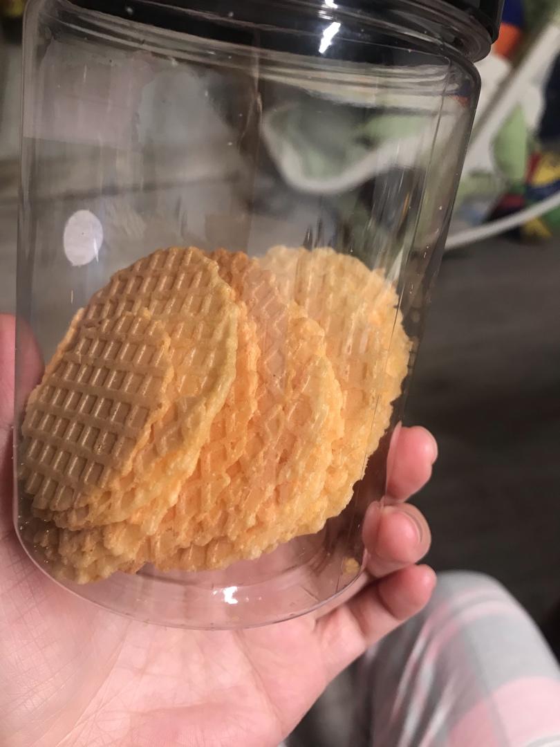 鲜掉眉毛的虾片