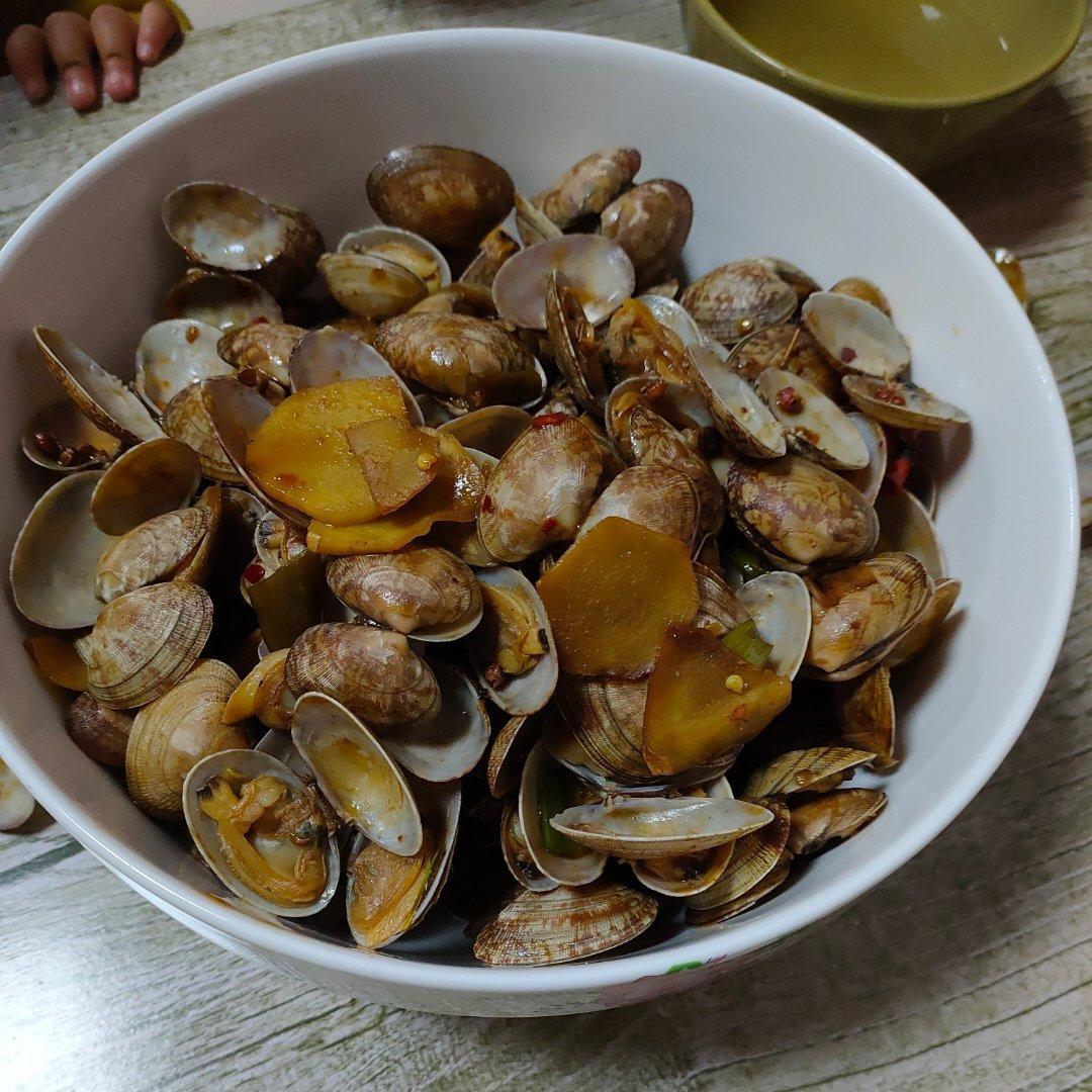 姥爷菜谱：好吃哭了的辣炒蛤蜊