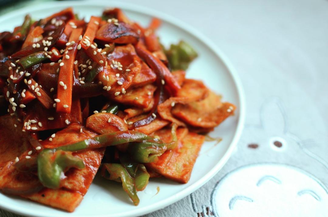 韩式炒鱼饼