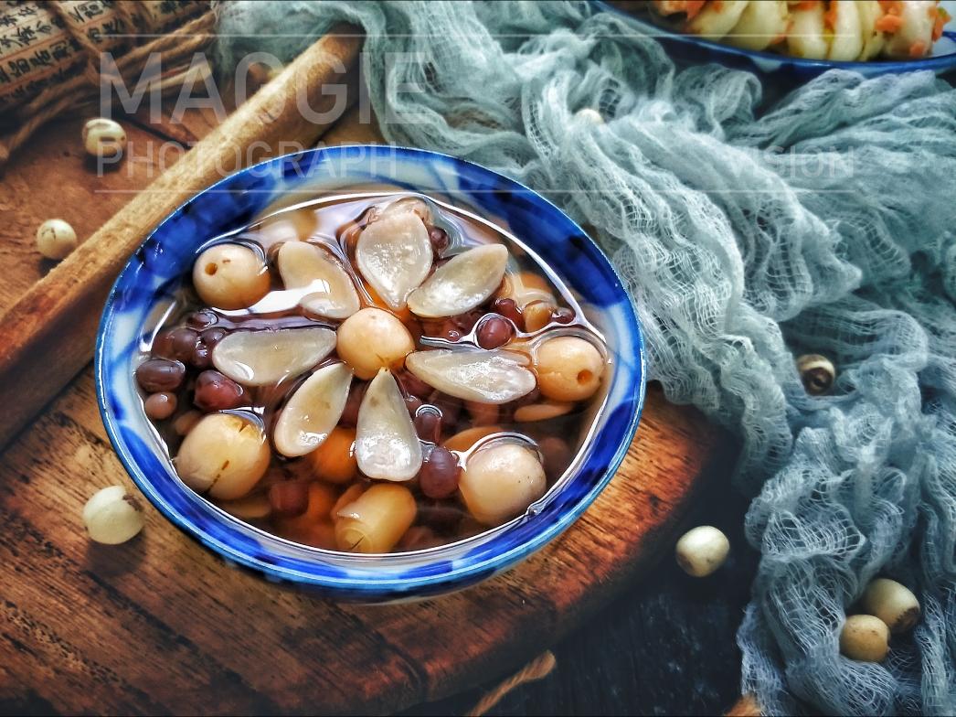 红豆莲子百合汤