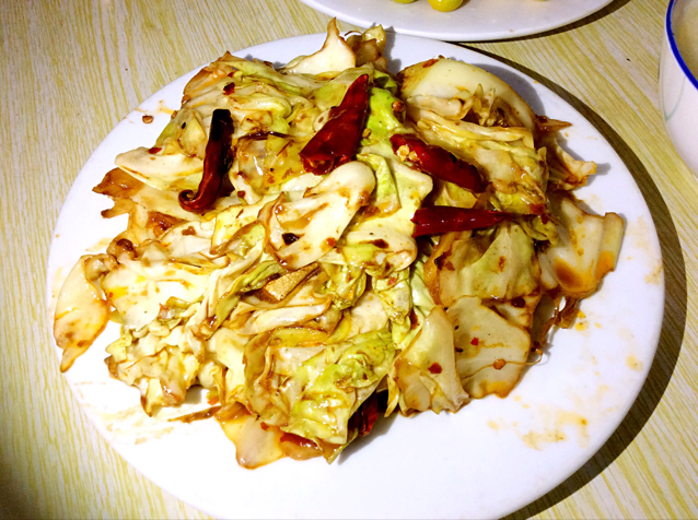 阿婆手撕包菜