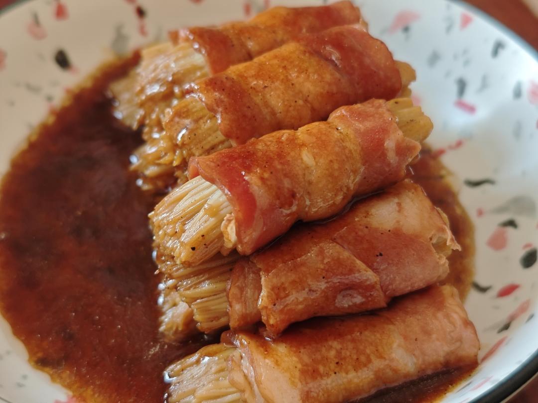 金针菇培根卷