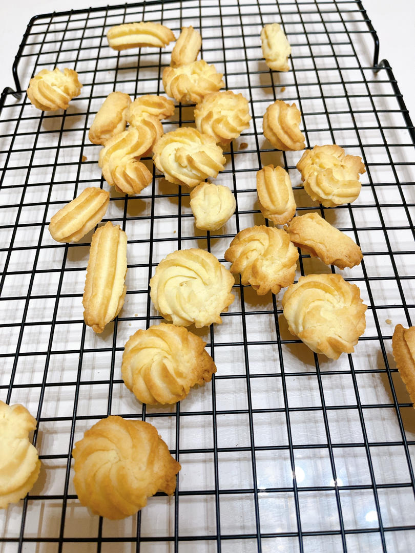 香浓酥脆的维也纳曲奇『纹路清晰』