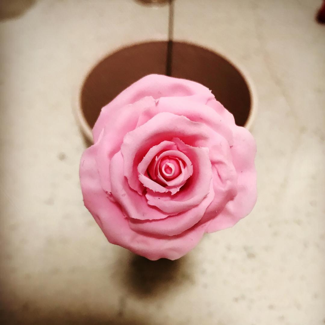 英伦古典玫瑰翻糖蛋糕