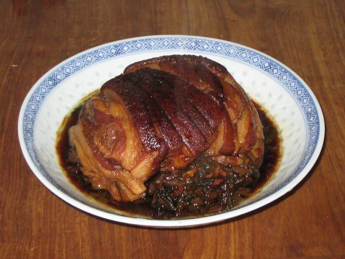 芽菜扣肉的做法