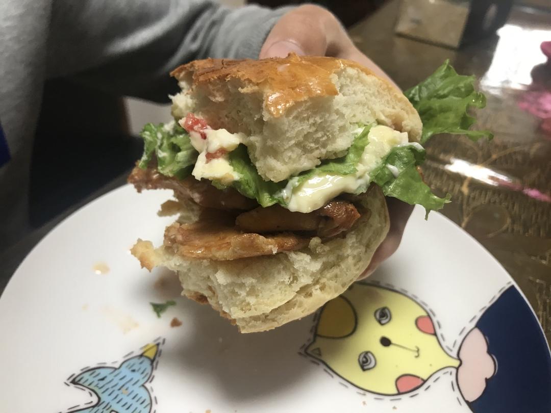 新奥尔良鸡腿堡