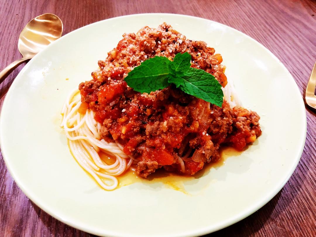 【番茄肉酱意面】