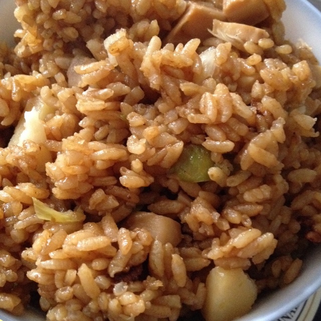 杏鲍菇土豆焖饭