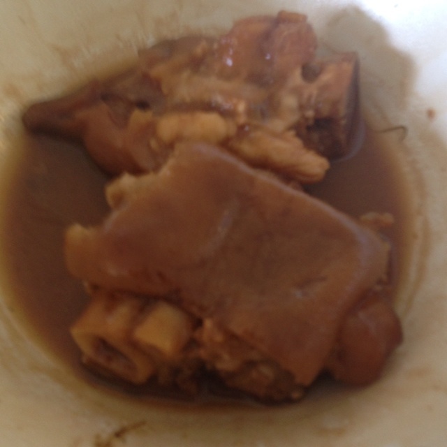红焖猪蹄