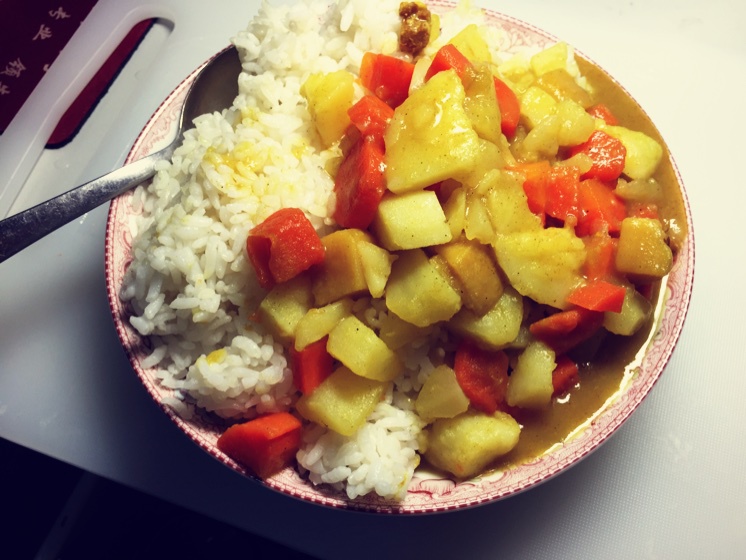 【电饭煲咖喱饭√】寝室学生福音☆ 超简单超好次♪！