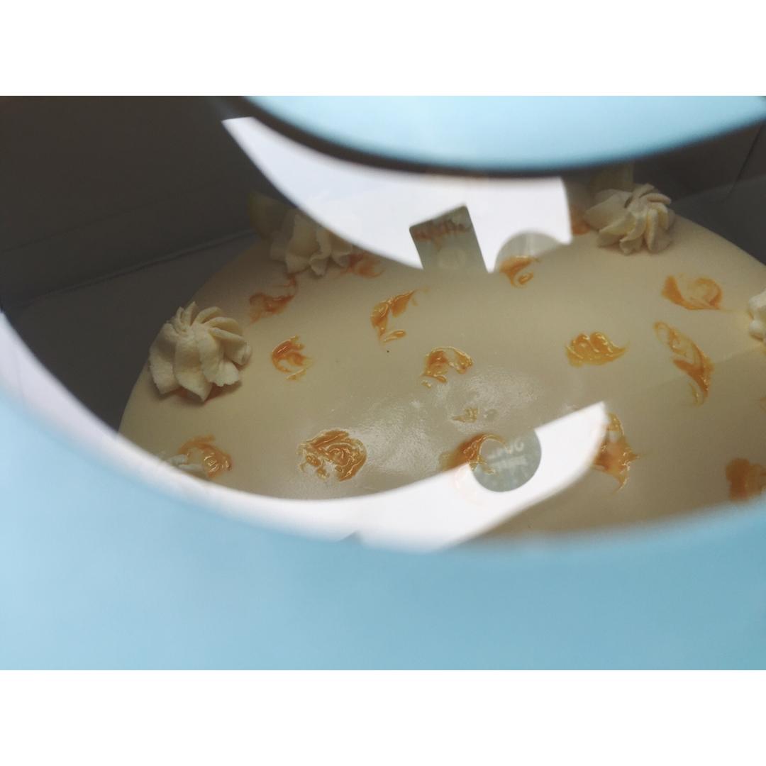 百香果冻芝士蛋糕