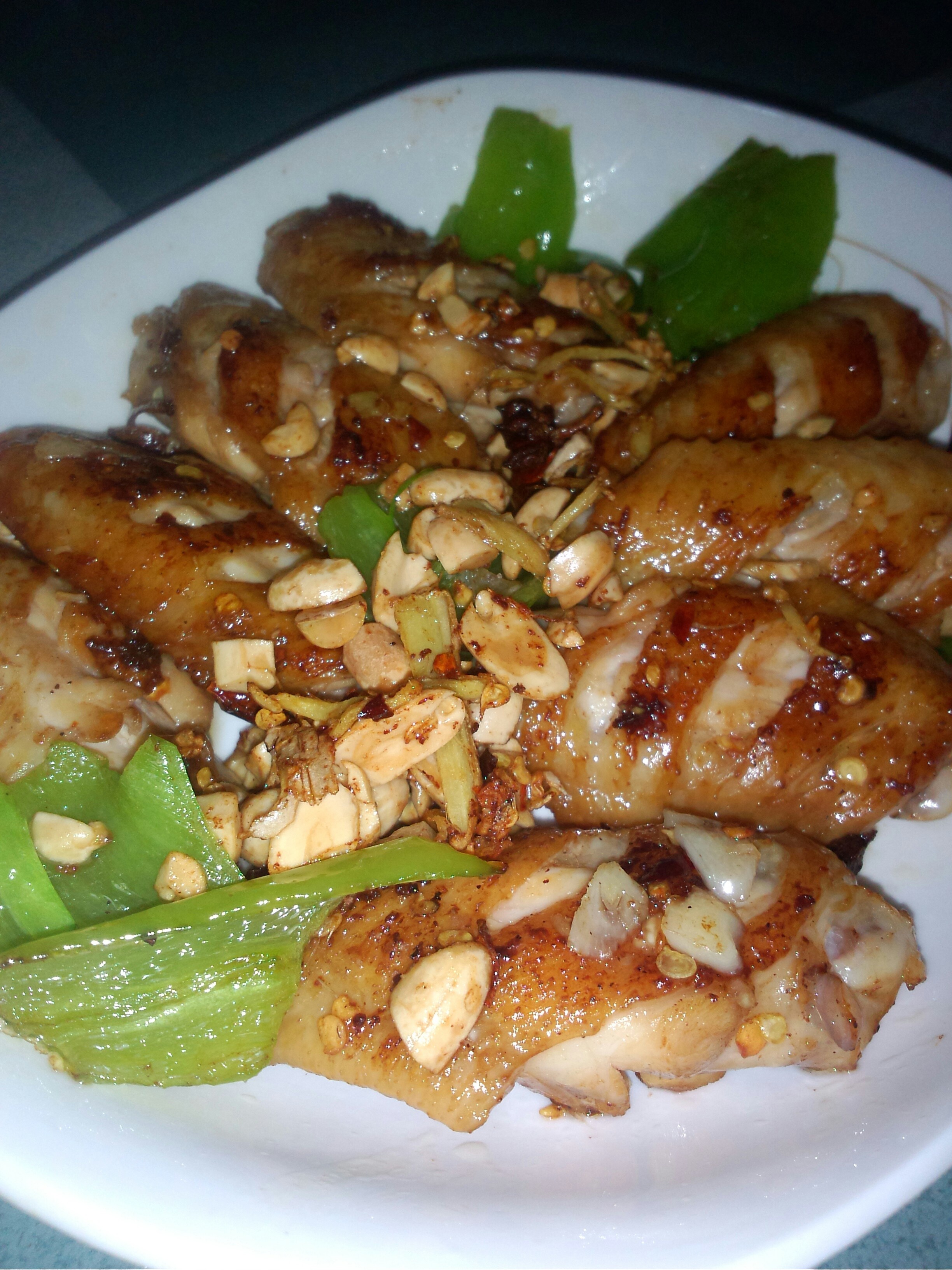 香辣炸鸡翅