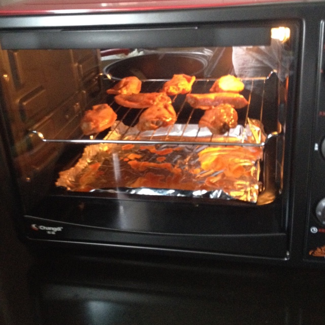 新奥尔良烤翅中