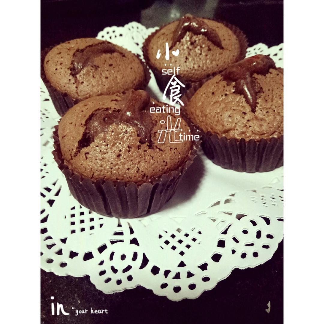 莫尼卡美食厨房：爆浆巧克力蛋糕