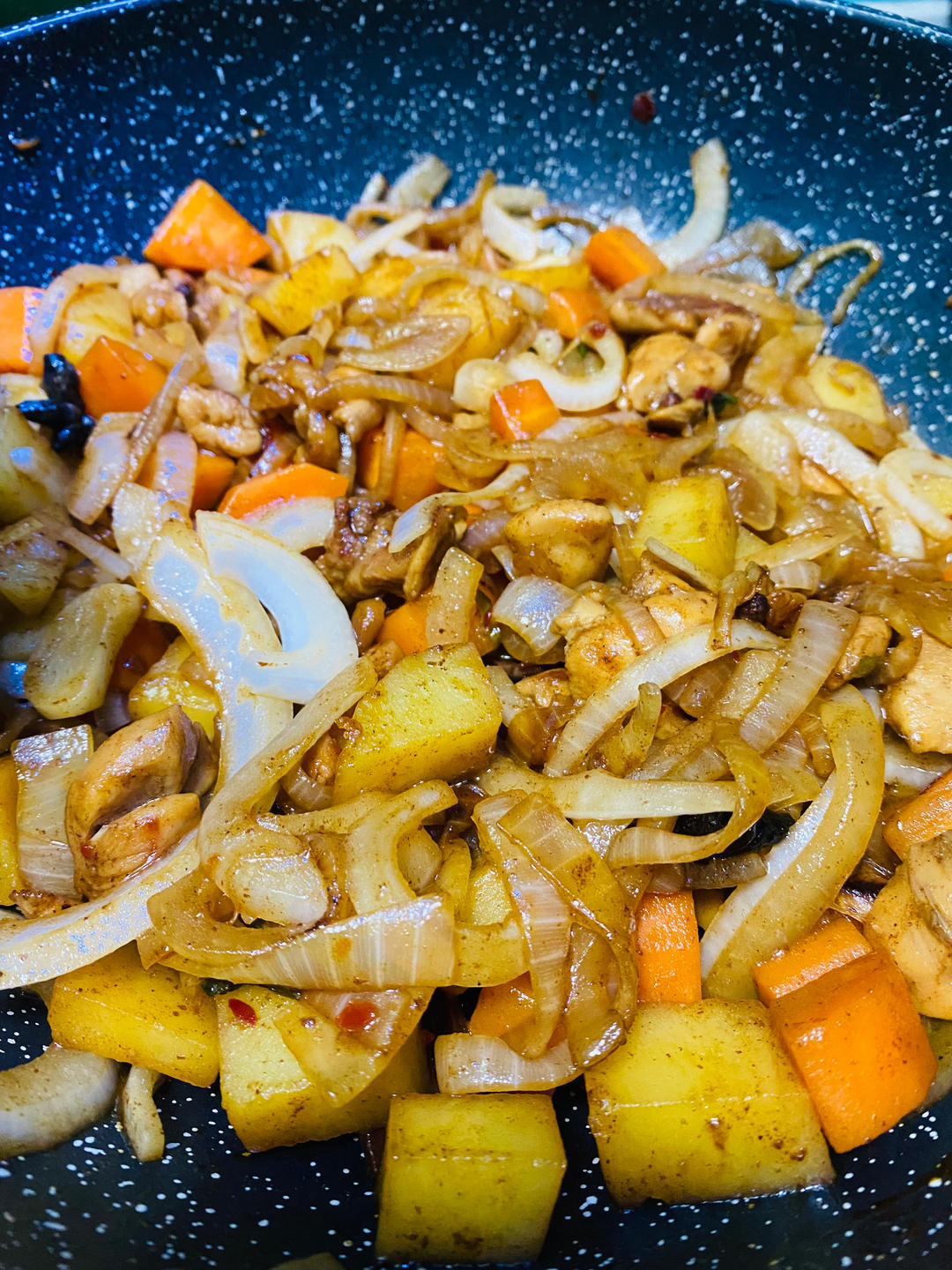 红烧鸡块 焖烧