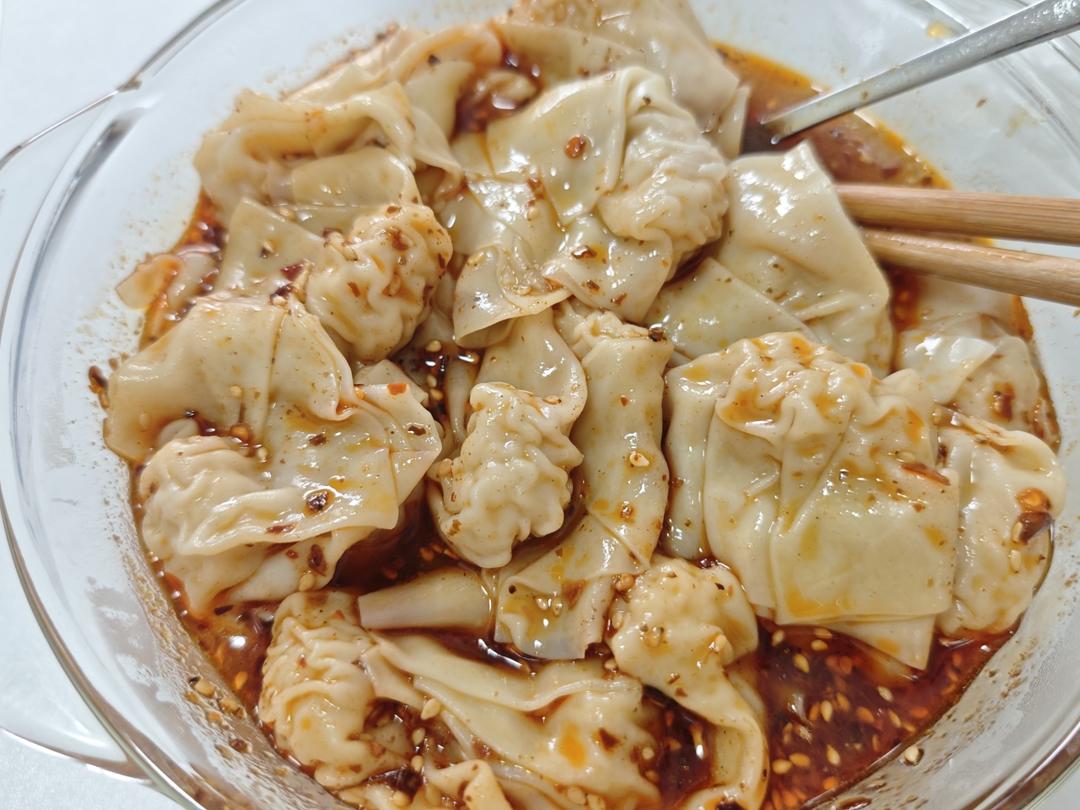🔥超好吃的麻辣红油抄手
