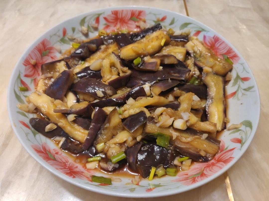 减脂好吃的蒸茄子
