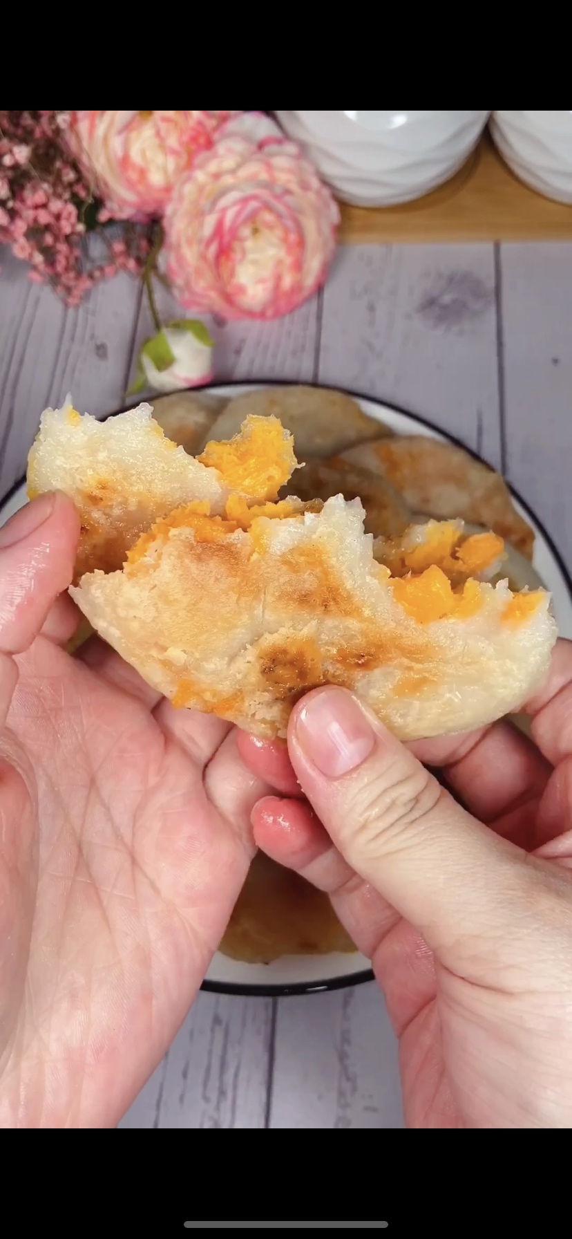香甜软糯的糯米红薯饼，特别好吃的做法 步骤10