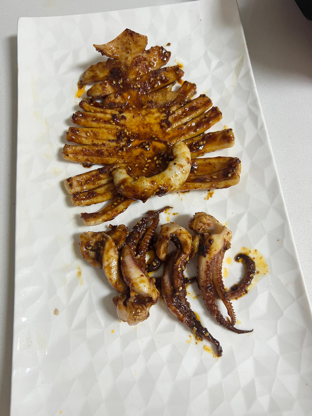 家庭版的铁板鱿鱼