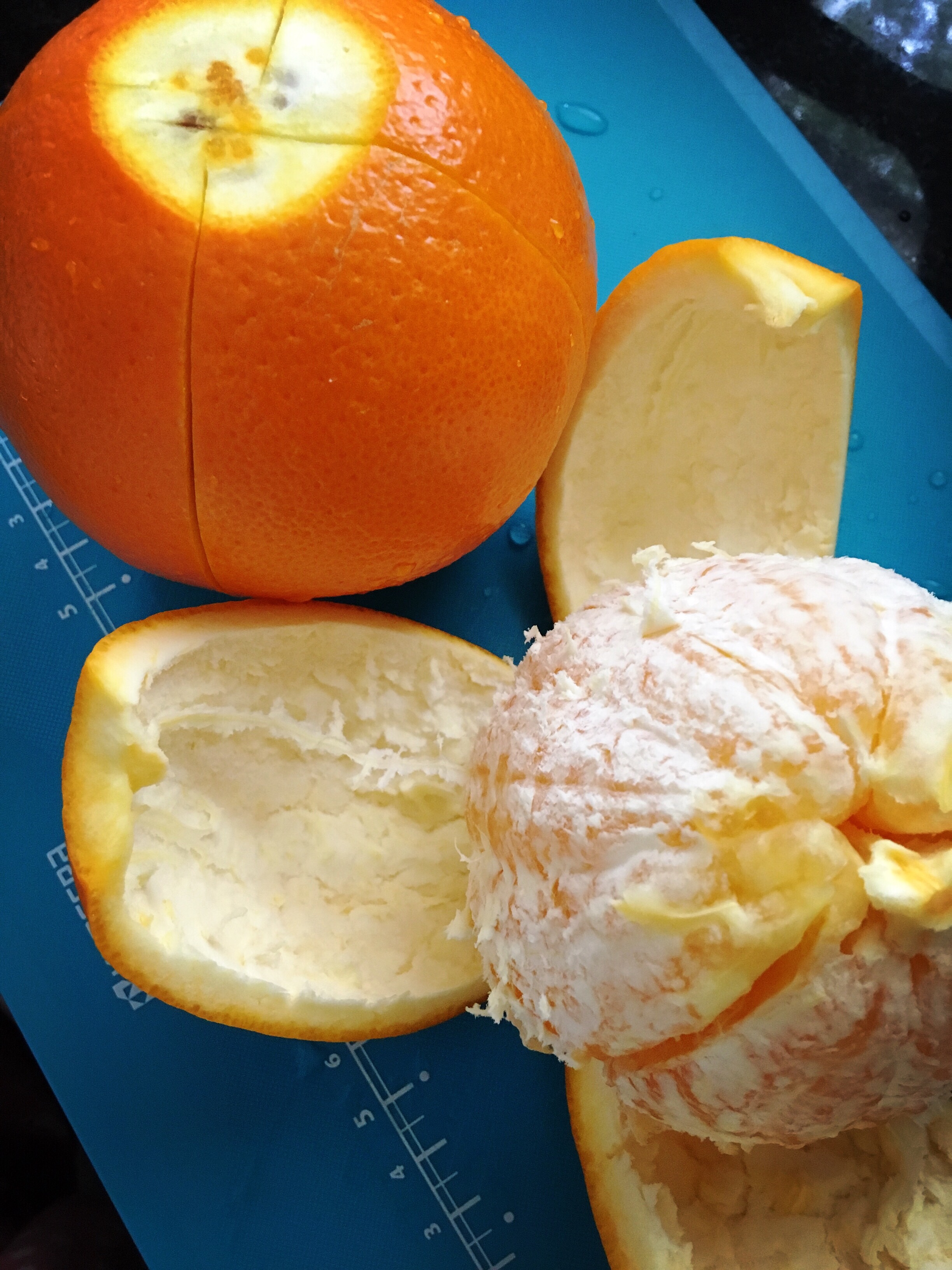 两颗橙子酱的做法 步骤2