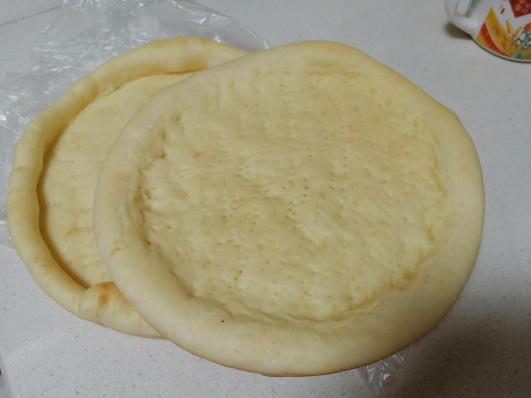 八寸披萨饼皮（四个）制作