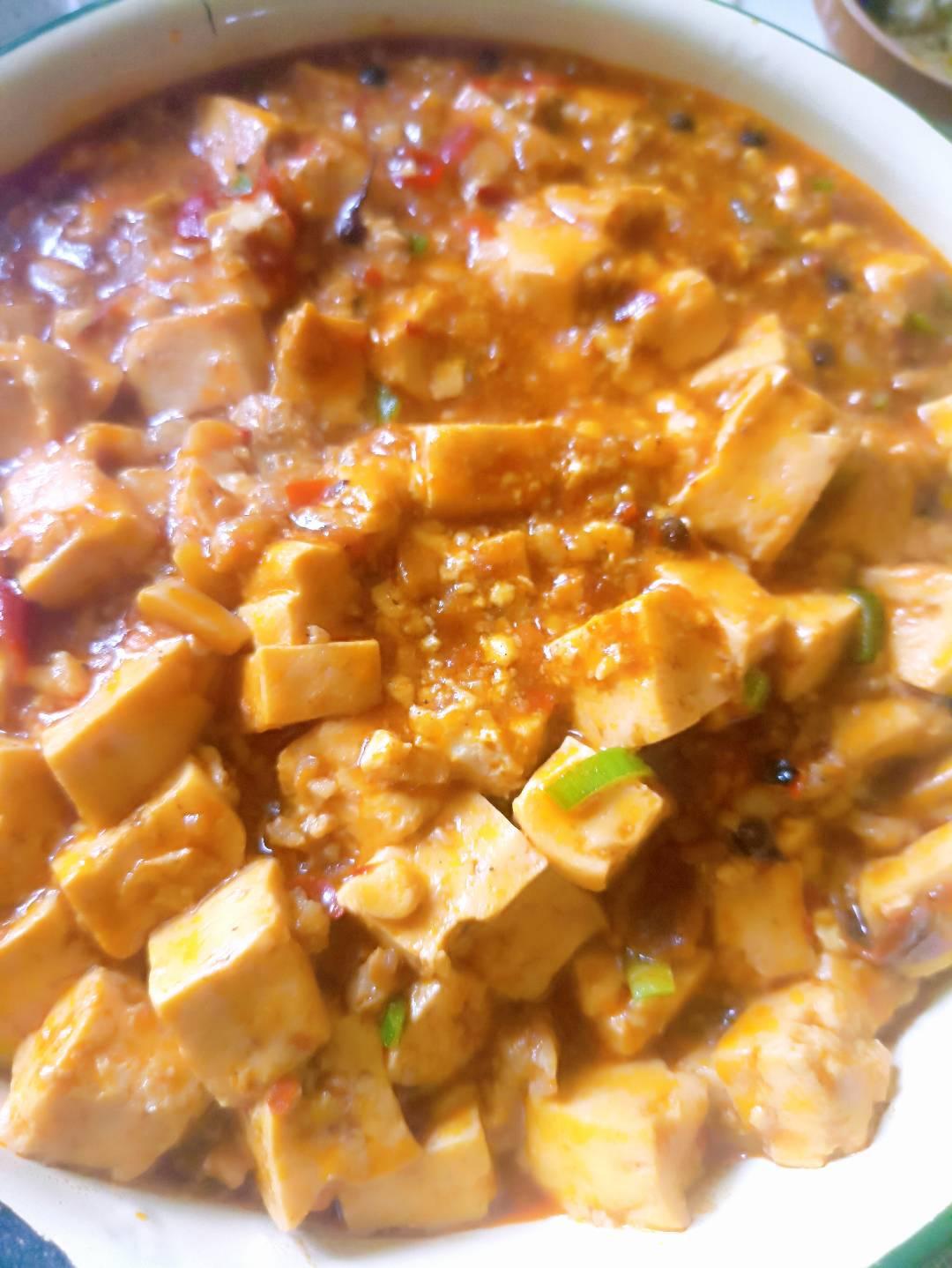 简单易学的下饭菜麻婆豆腐（素版）