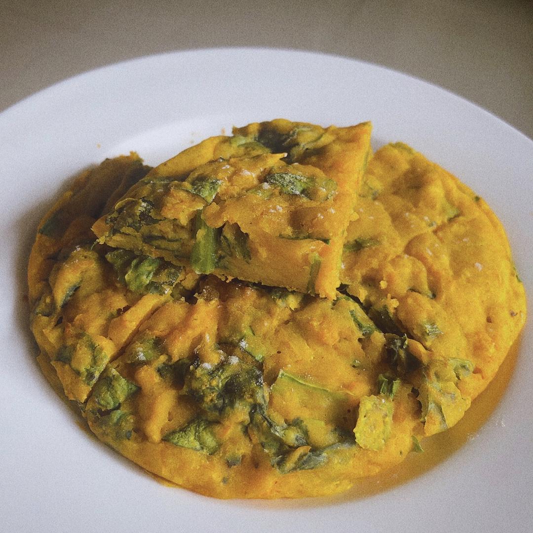 菠菜南瓜奶酪丹波面包丨健康·烘焙