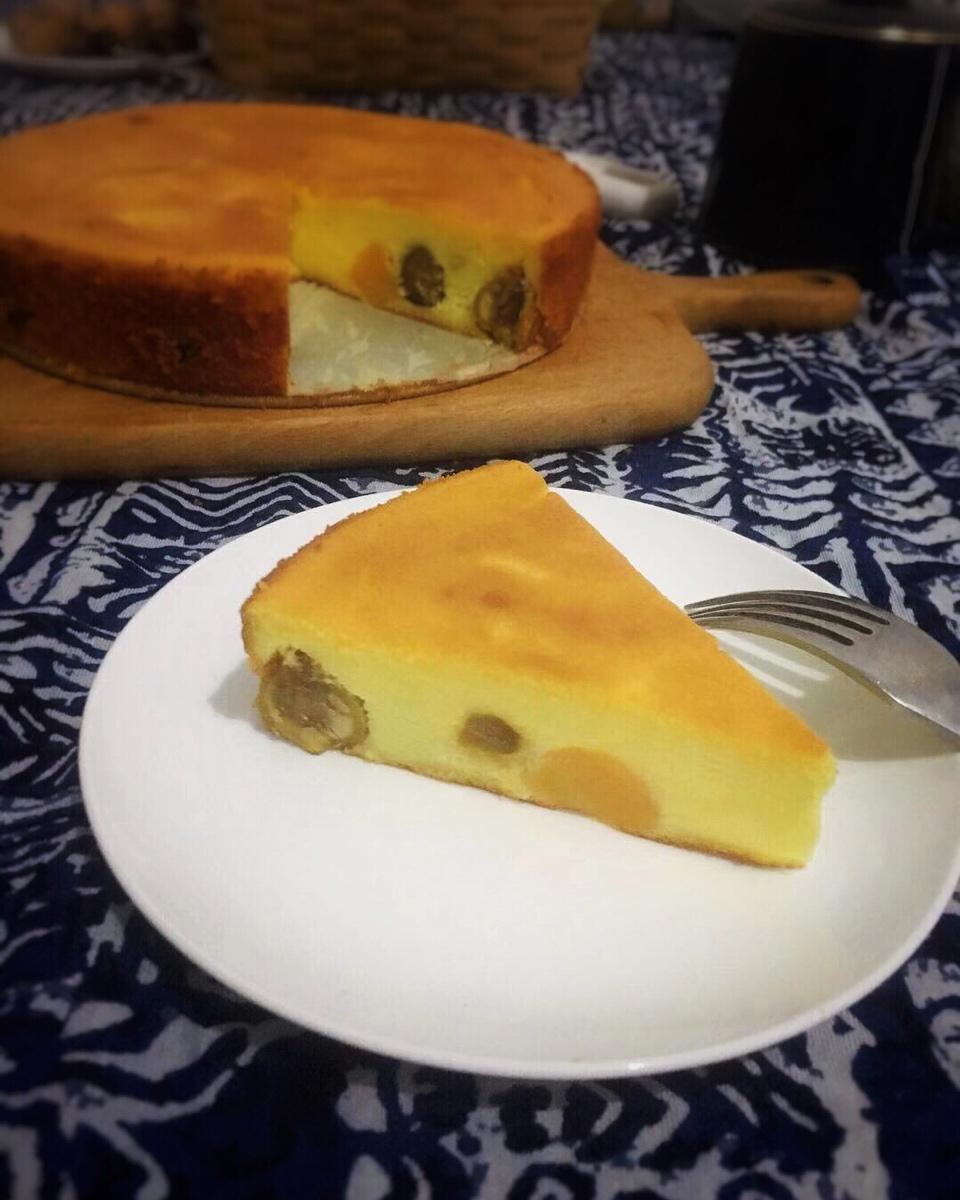 红薯板栗奶酪蛋糕—秋冬天的大满足